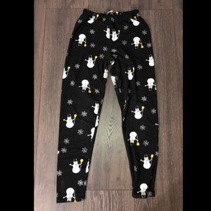 Size YL Winter Leggings